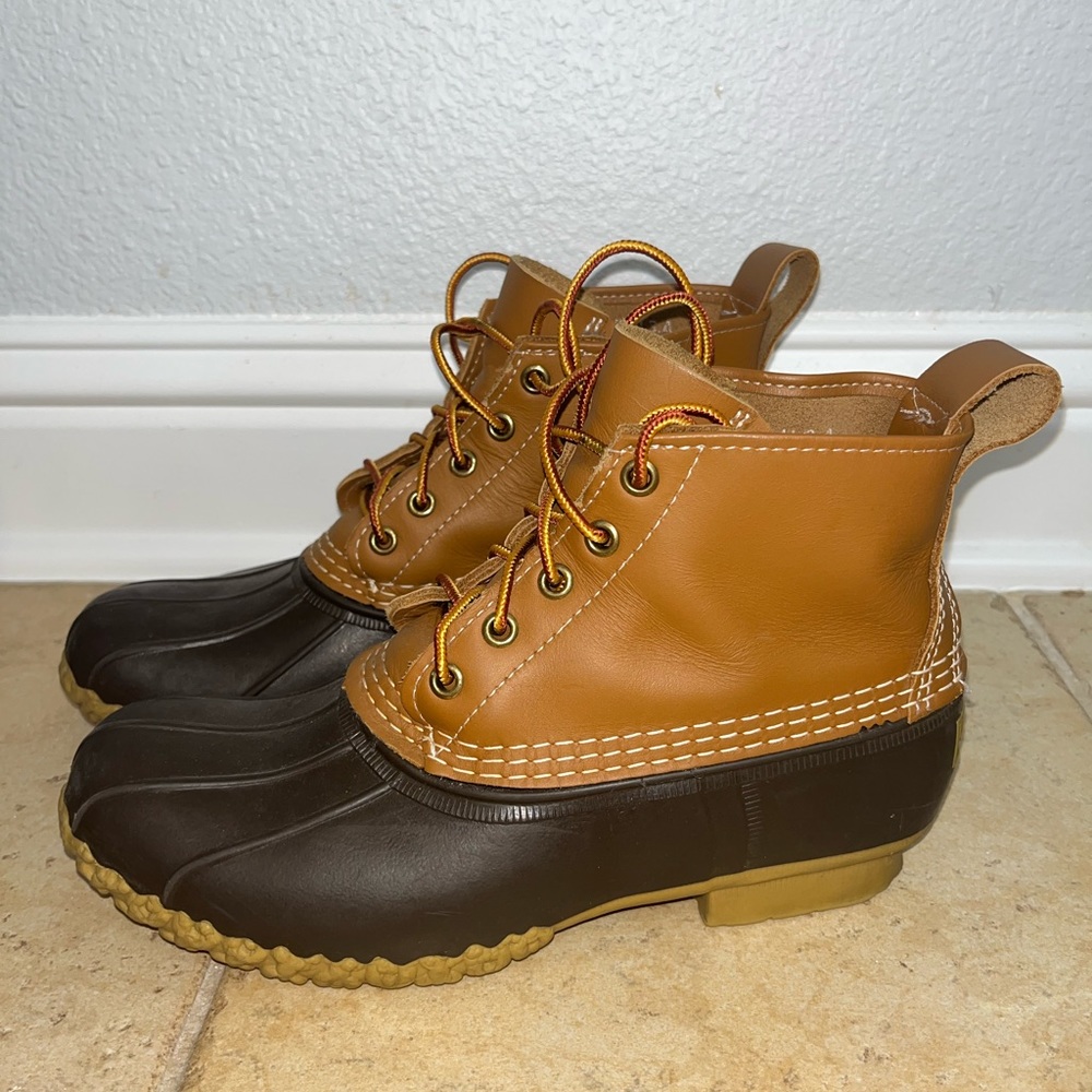L.L. Bean boots, brown, size 8